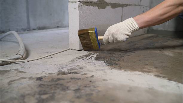 SJ Waterproofing Pros Basement Waterproofing coverage map for Long Beach, IN and surrounding area